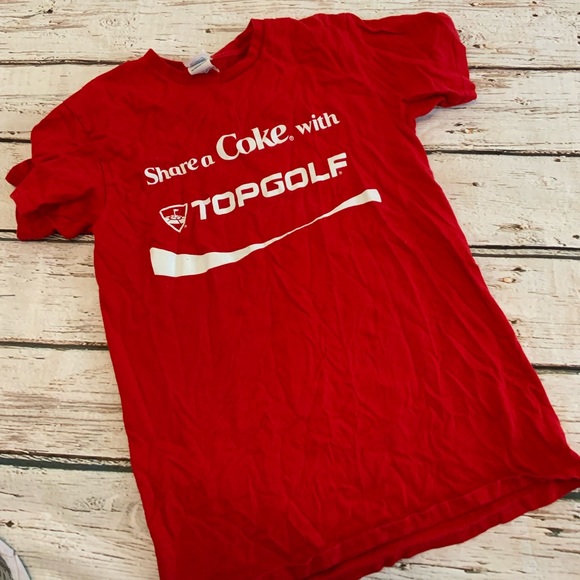 Delta Shirts Share A Coke With Topgolf Tshirt Small Poshmark
